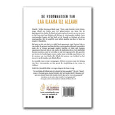 Boekomslag van De Voorwaarden van Laa Ilaaha Ill Allaah met tekst en uitgeverslogo